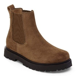 Bottines brune pâle avec semelle épaisses