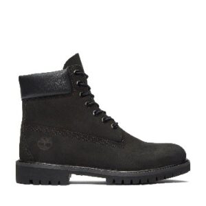 Bottines noires avec semelle épaisses