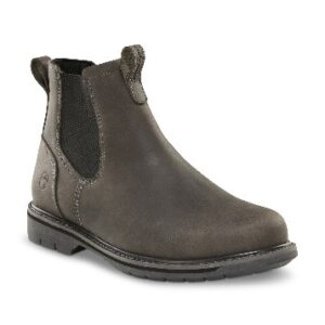 Bottines grises délavés